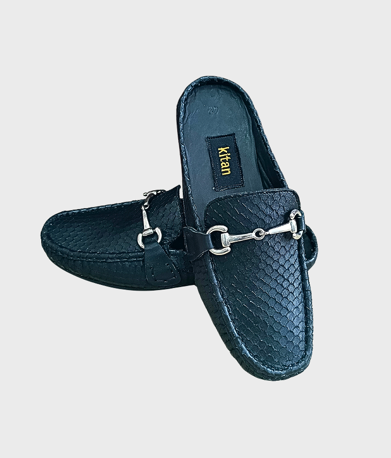 Black Half Shoe