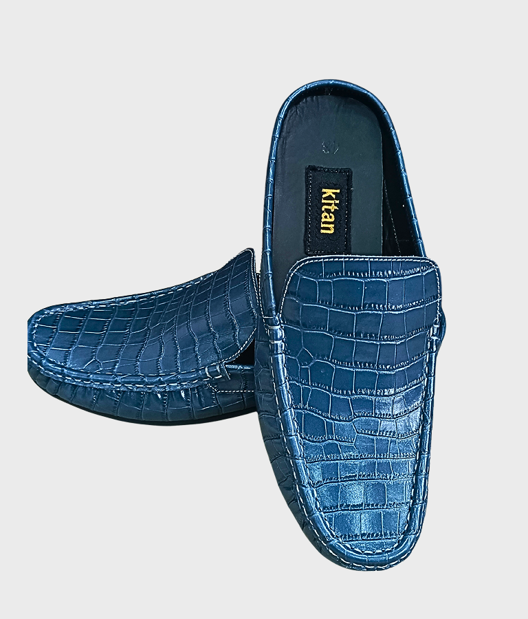 Blue Half Shoe