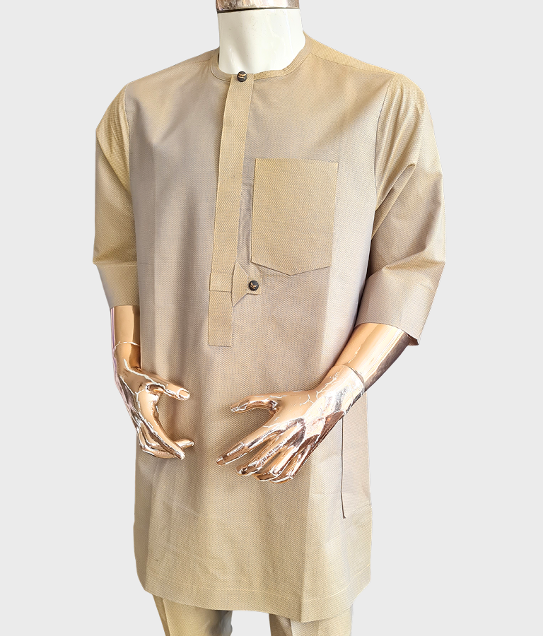 Cream Wool Kaftan