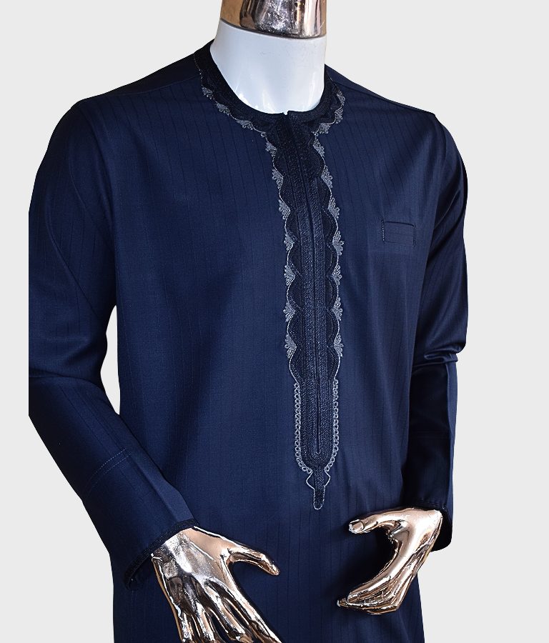 Wine Wool Kaftan