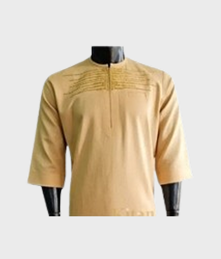 Caramel Minimalist Kaftan